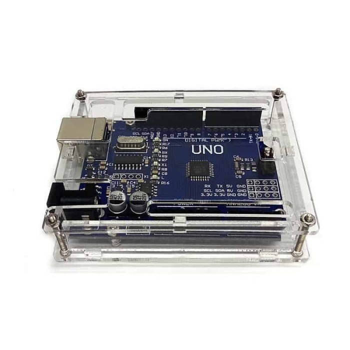 Jual Casing Bening Plastik / Akrilik Arduino Uno R3 Clear V3 Box Kotak ...