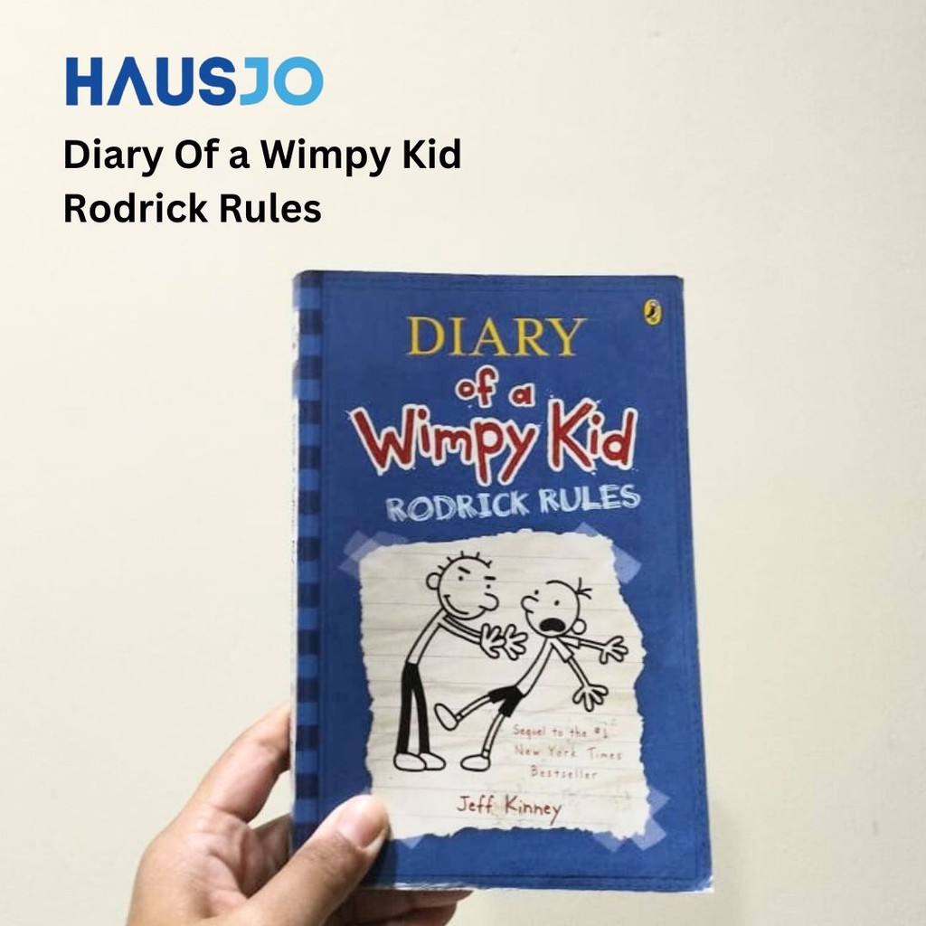 Jual Diary Of a Wimpy Kid Rodrick Rules Book (Second) | Shopee Indonesia