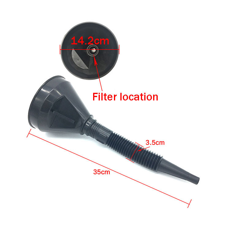 Jual 35cm Corong Model Panjang Minyak Bensin Mobil Motor Ganti Oli Air ...