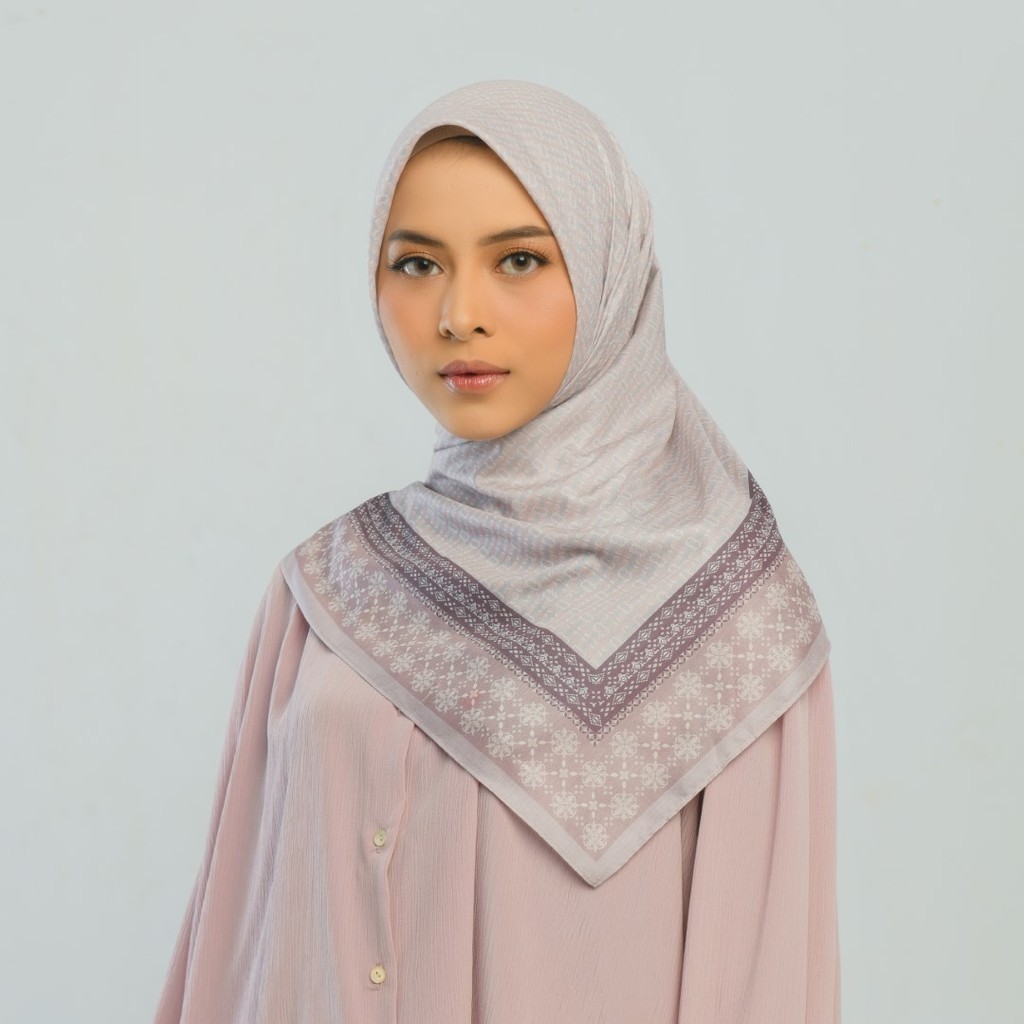  Zoya MARLA Kerudung Hijab Segiempat Motif