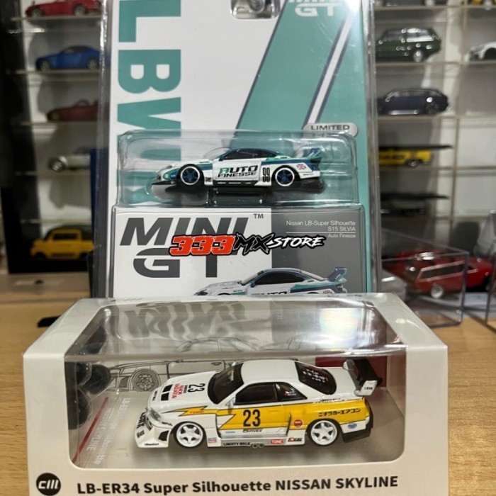 Jual Mini Gt Silvia S15 Lbwk Auto Finesse Paket Cm Model Lbwk | Shopee ...