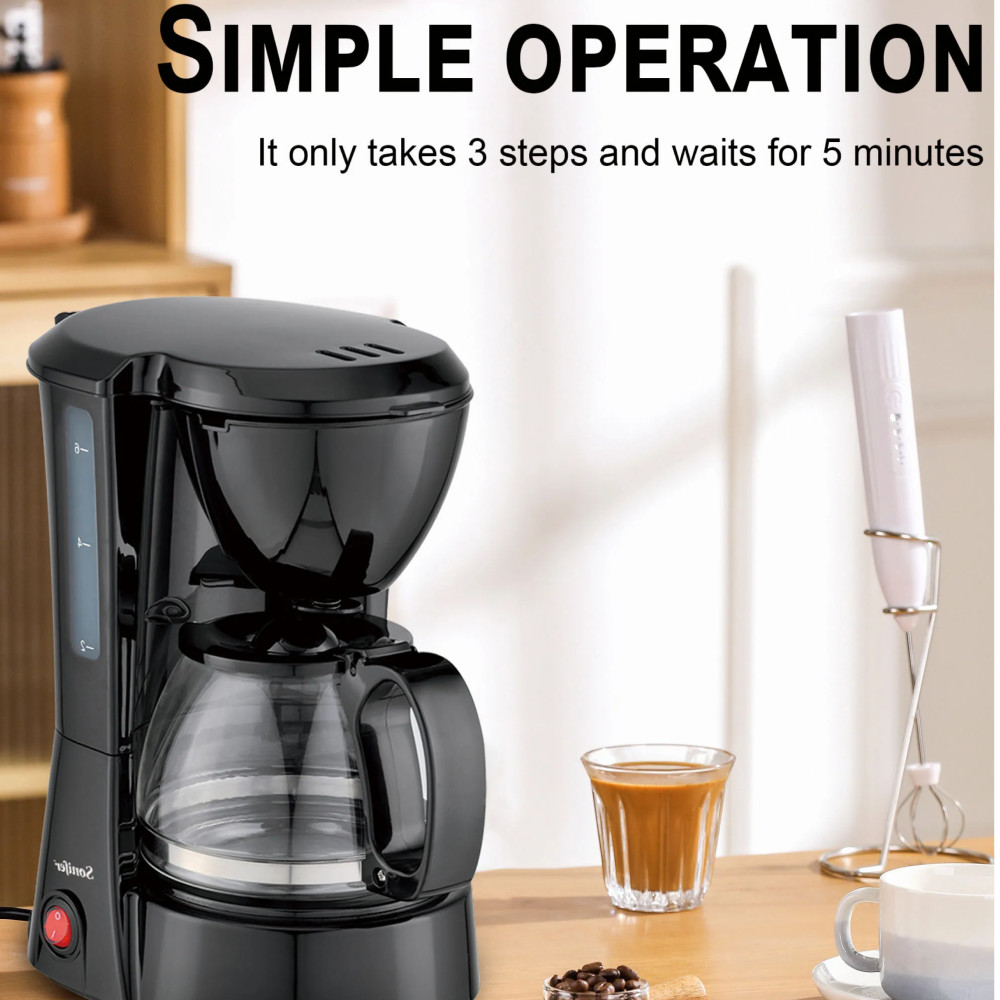 Jual [COD] Mesin Kopi Espresso Semi Otomatis Panel Pemanas Drip Coffee ...