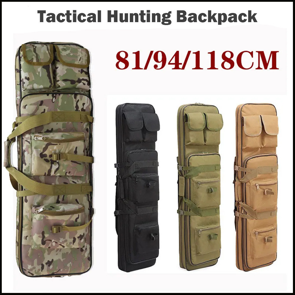 Jual 85 95 115cm Tactical Gun Bag Case Rifle Bag Backpack Sniper ...