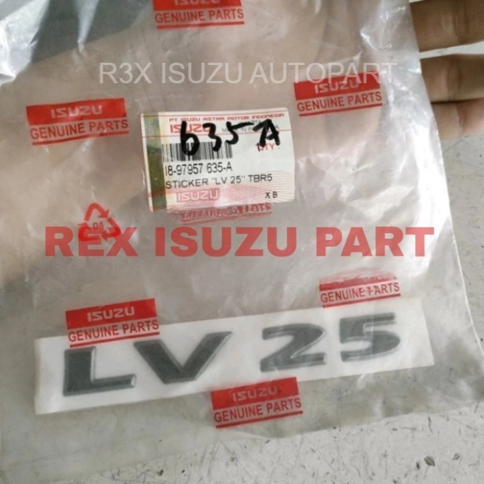 Jual Sticker stiker decal tulisan LV 25 LV25 ORIGINAL | Shopee Indonesia