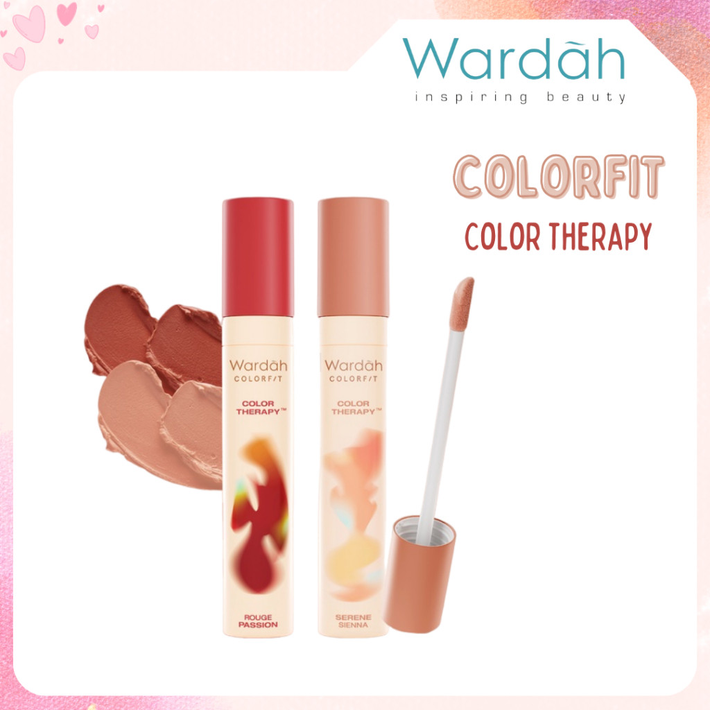 Jual Wardah Colorfit Velvet Matte Lip Mousse Color Therapy 4g/Lip ...