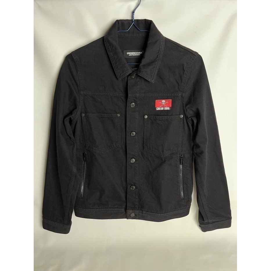 Jual Undercover Cream Soda black denim jacket rare bukan visvim supreme ...