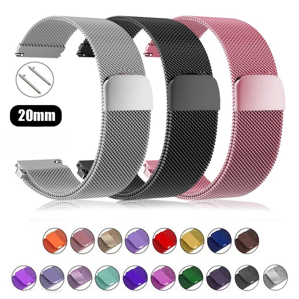AISPORTS Cinturino per Orologio a Sgancio Rapido da 20mm Compatibile con Amazfit GTR 42mm Cinturino, Cinturino di Ricambio per Cinturino in Silicone in Pelle per Amazfit GTS 2/GTS 2e/GTS/Bip/Bip Lite