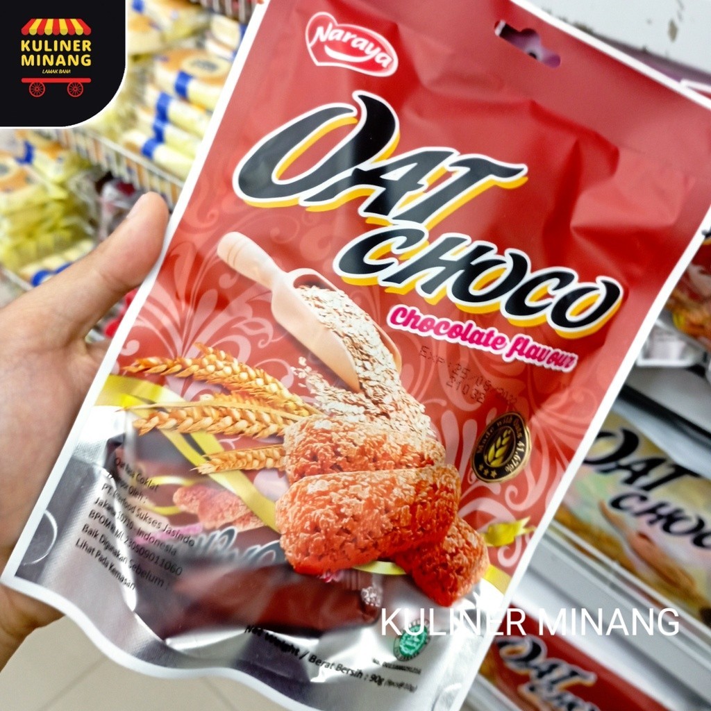 Jual Kuliner Minang OatChoco Naraya Oat Choco Minang Oleh Oleh Cemilan ...