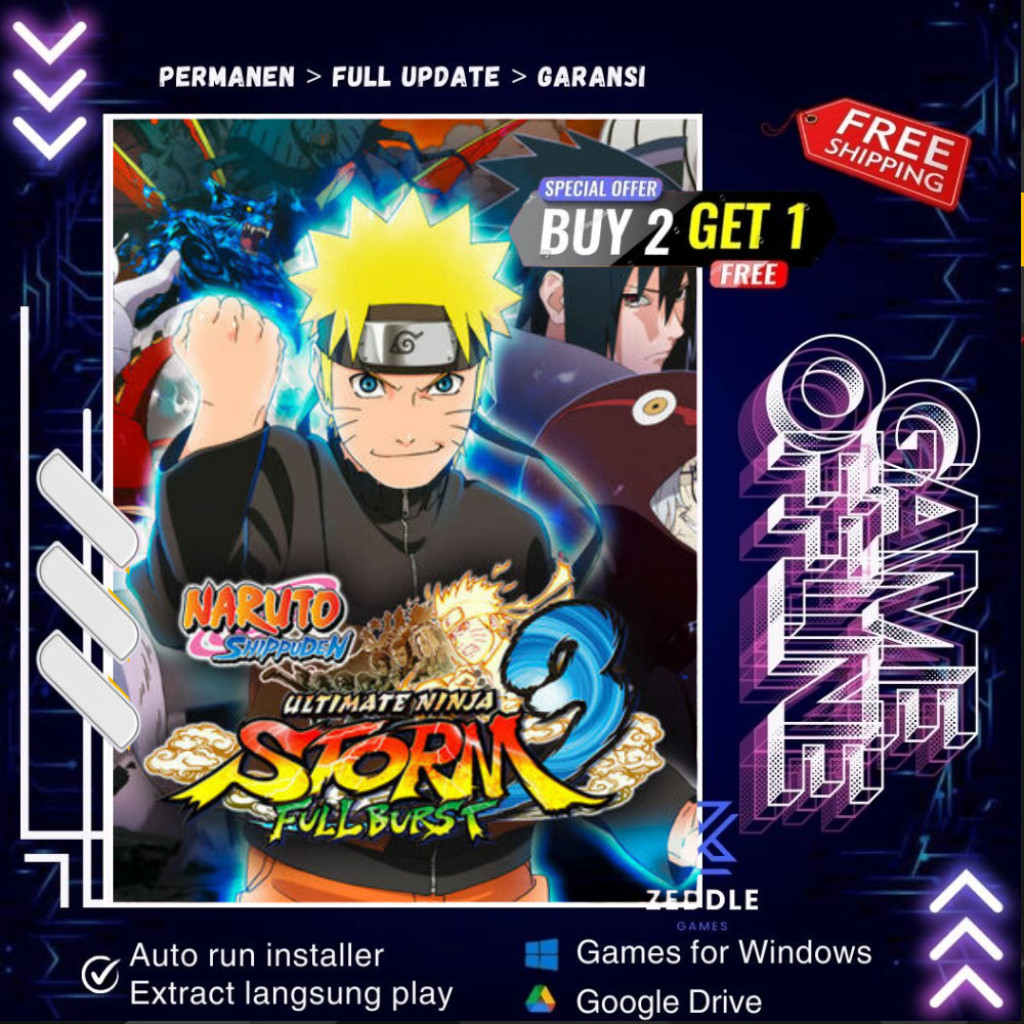 Jual NARUTO SHIPPUDEN ULTIMATE NINJA STORM 3 FULL BURST - GAME PC ...