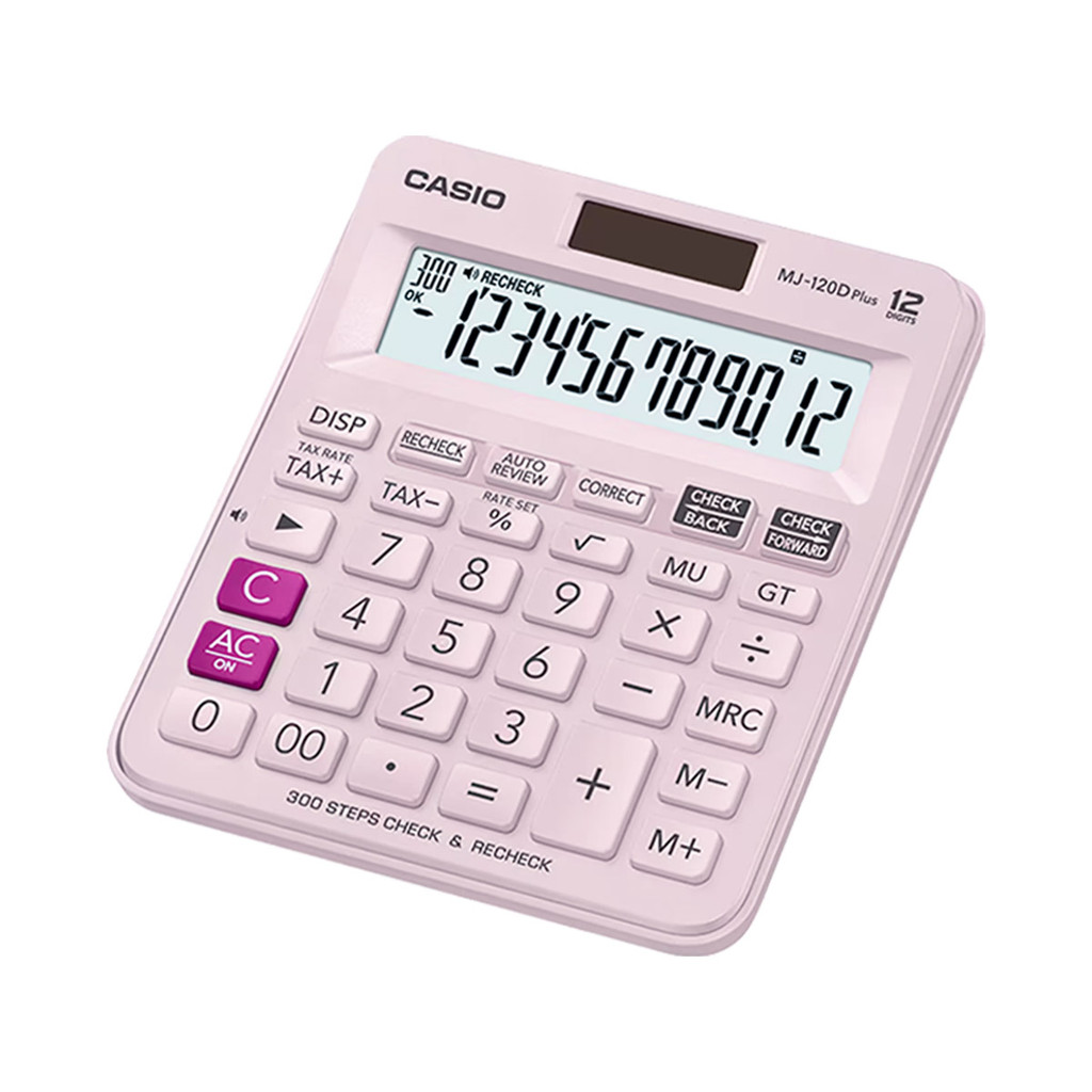 Jual Kalkulator Meja CASIO MJ-120D Plus Office Desktop Check