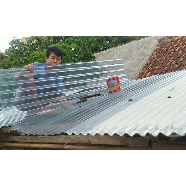 Jual Best - SENG SING ATAP FIBER TRANSPARAN BENING BEREGLOMBANG ...