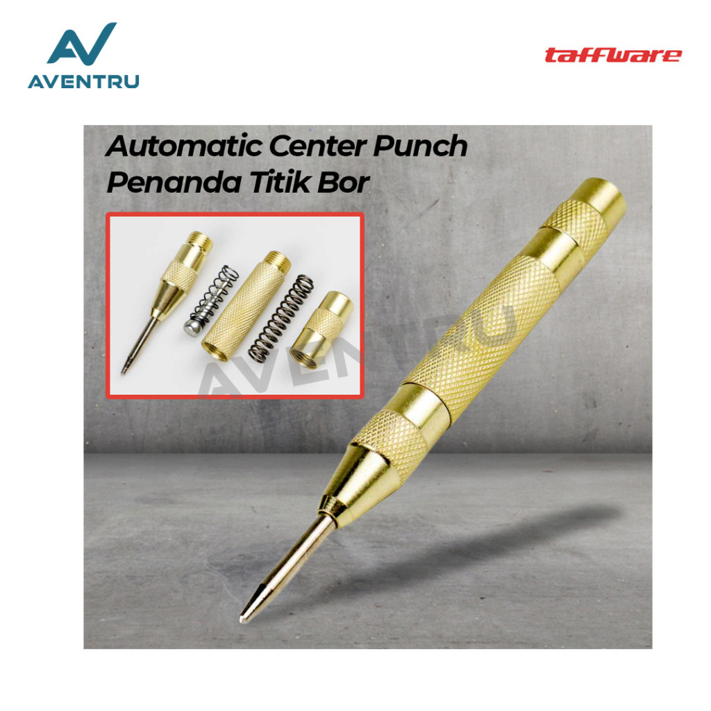 Jual Penanda Titik Penitik Mata Bor Besi Center Punch Marking Drill ...