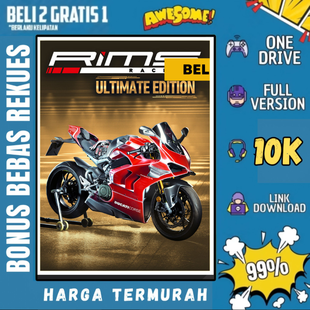 Jual RIMS RACING ULTIMATE EDITION - GAME PC - GAME LAPTOP - PC GAMES ...