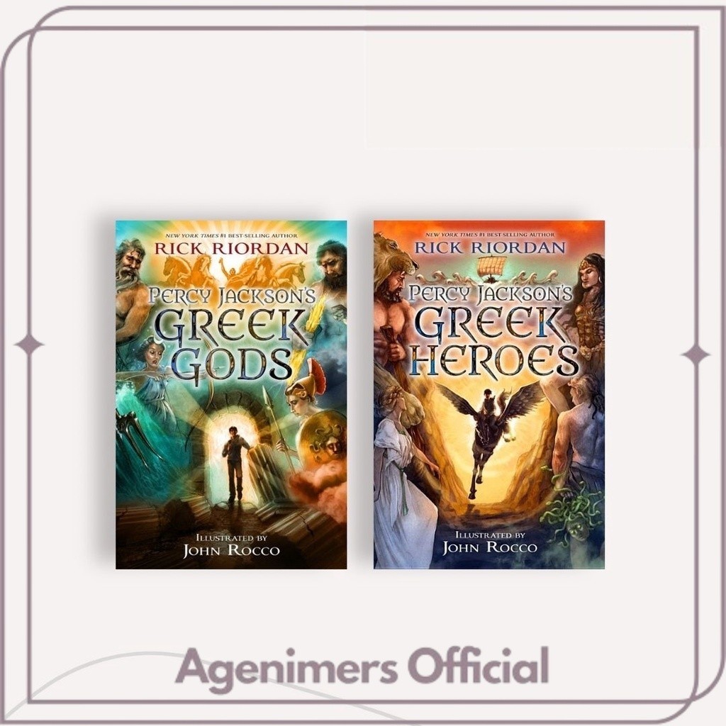 Jual Percy Jacksons Greek Gods Greek Heroes Rick Riordan Shopee