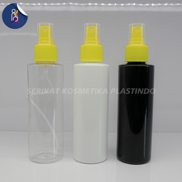 Jual BOTOL RF 150ML PET PLASTIK SPRAY PLASTIK HITAM PUTIH CLEAR 150 ML ...
