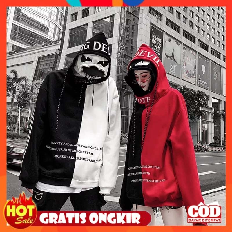 PREMIUM ORIGINAL Do The Flow Hoodie Big Devil Pullover