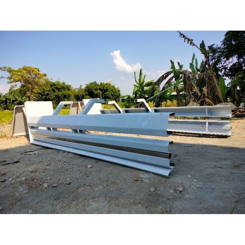 Jual pengaman herex perisai samping truk Double 1stenlis+winglet model ...