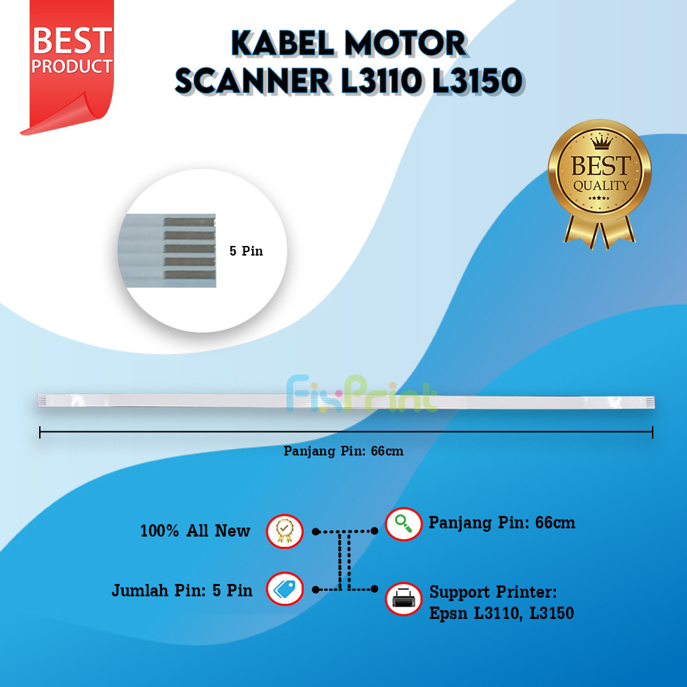 Jual Kabel Scanner Printer Epson Flexible Cable Scan L3110 L3210 L3116 ...