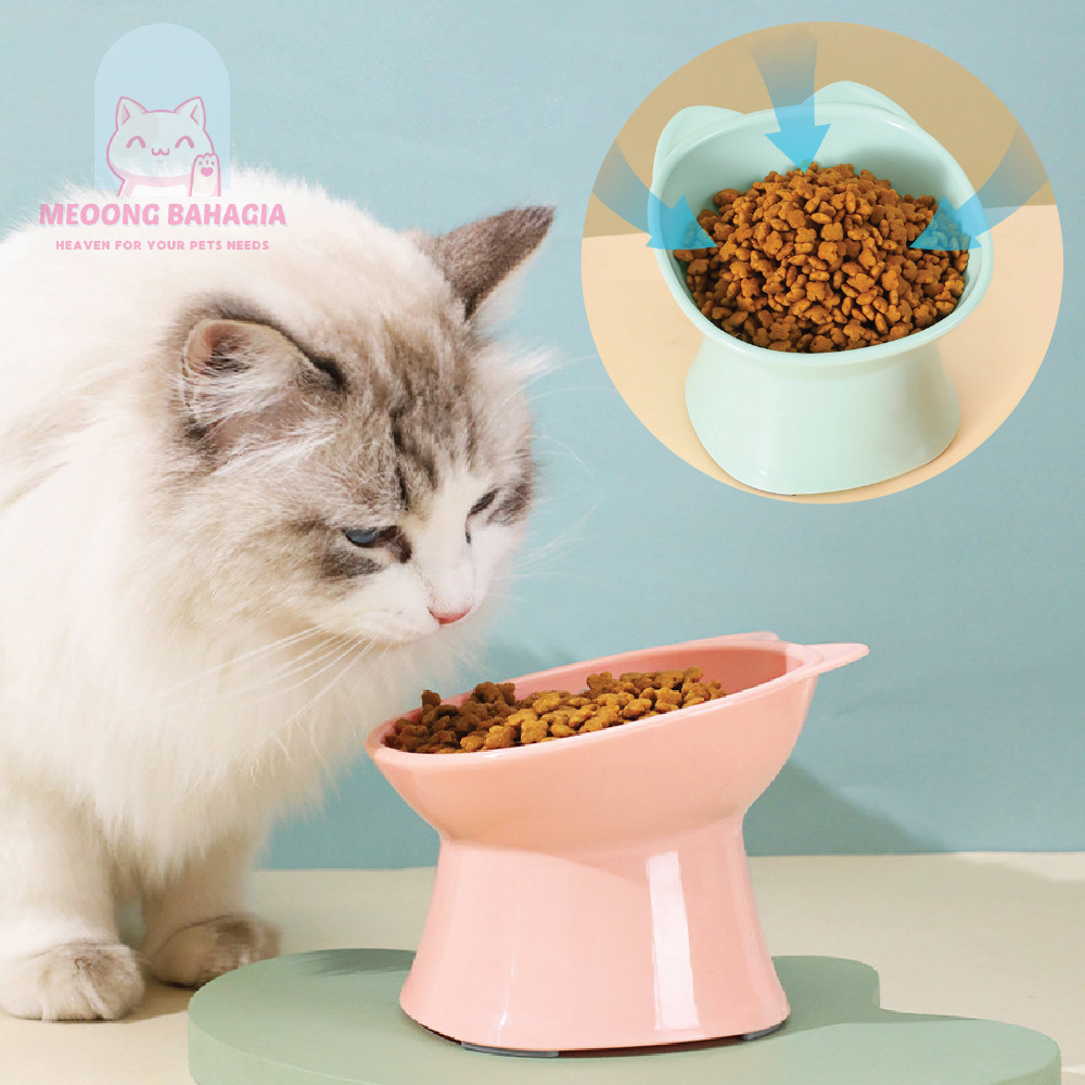 Jual Mangkok Tempat Makan Minum Kucing Anti Semut Single Pet Bowl ...