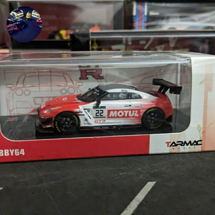 1/18 TARMAC WORKS NISSAN GTR 2017 BRILLANT WHITE 252 EXEMPLAIRES