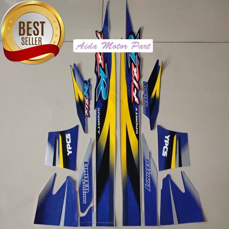 Jual Striping Stiker Polet list motor fizr fiz r f1 zr sporty dual tone ...