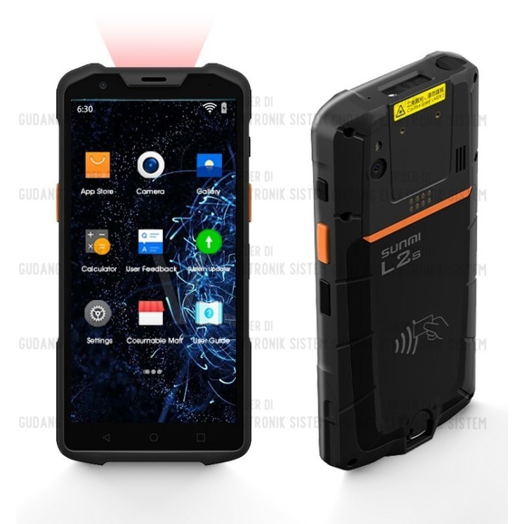 Jual Mesin Scanner Barcode Android Sunmi L2s Scan Barcode 1D 2D Qris ...