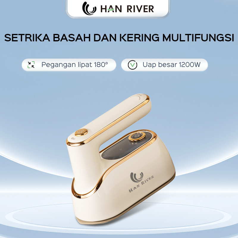 Jual HAN RIVER Setrika Uap 1200W Setrika Basah Dan Setrika Kering ...