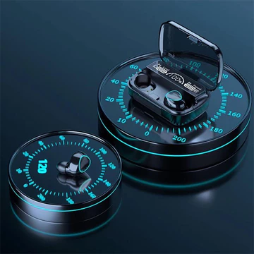 M10 Headset Tws Bluetooth Full Bass Stereo 3500Mah Power Bank Wireless Earphone