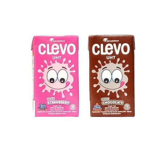Jual Susu Clevo Klevo Klefo Coklat Stawberry 115 ML - pengedarjajan ...