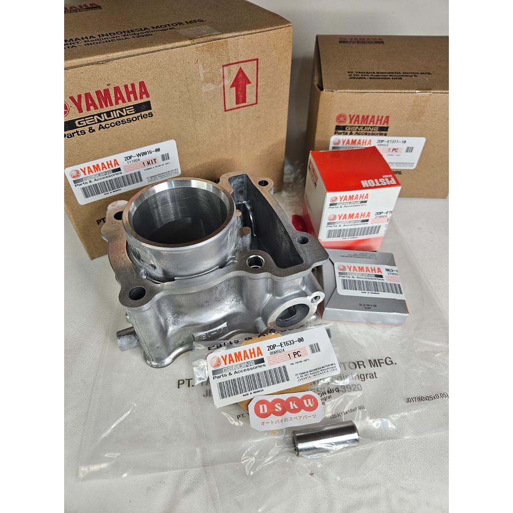 Jual Cylinder Blok Set Piston Kit NMAX OLD | AEROX 155 YGP 2DP-WB016-00 ...