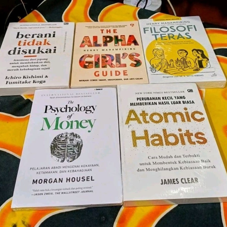 Jual Paket 5 Buku Berani Tidak Disukai The Alpha Girls Guide Filosofi