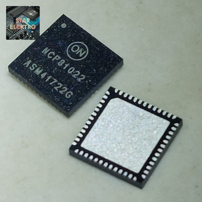Jual NCP81022 QFN-52 IC Phase Controller ON SVI2 NCP 81022 AMD ON ...