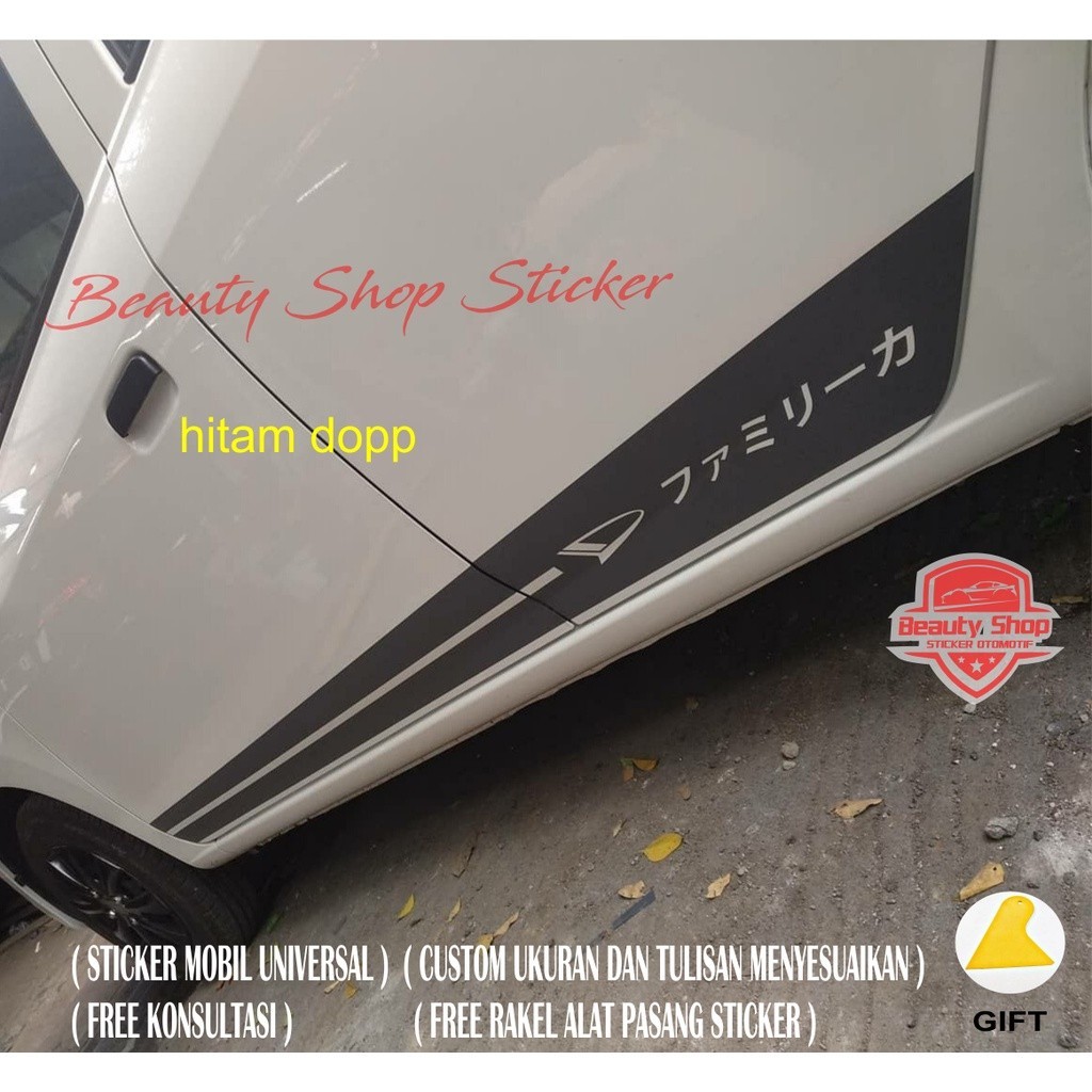 Jual sticker stiker daihatsu xenia sigra ayla terios grand max luxio ...