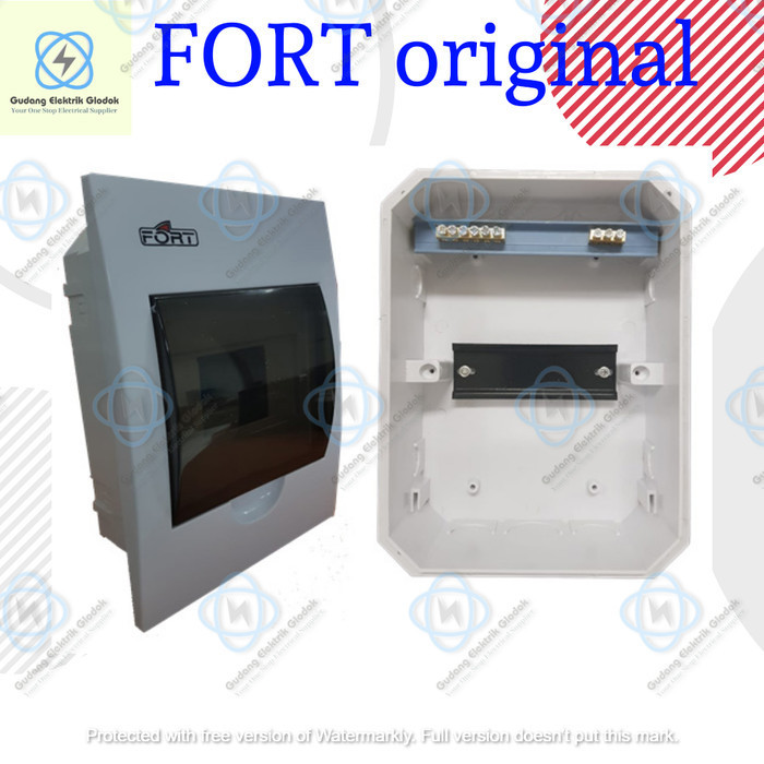 Jual BOX MCB 24 POLE ; FLUSH MOUNTED ; FMCBB24F ; FORT ; ORIGINAL ...