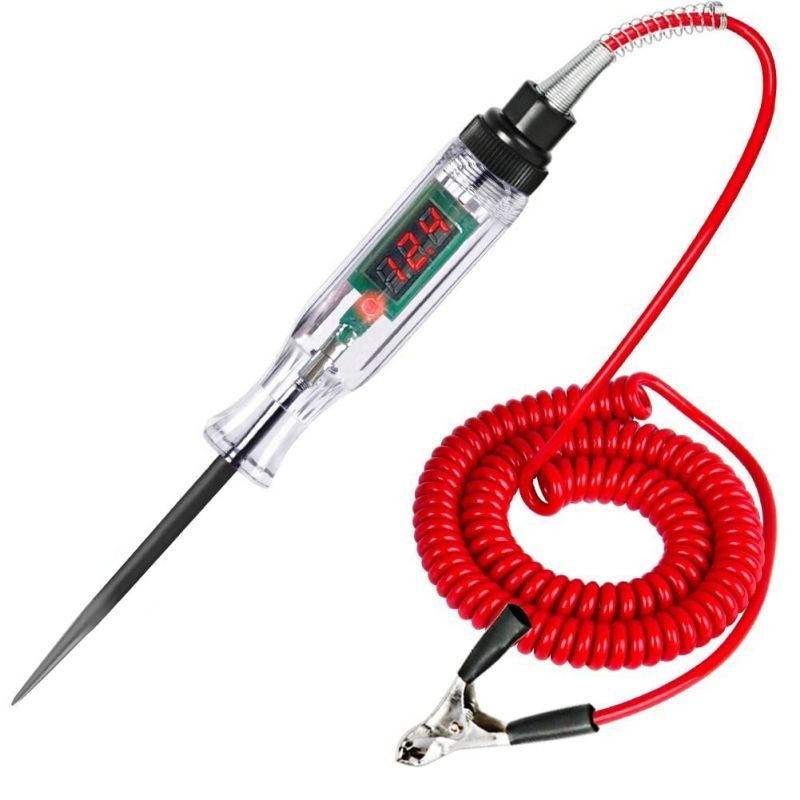 Jual NEW Tespen Digital DC Tester Testpen Kelistrikan Listrik Mobil ...