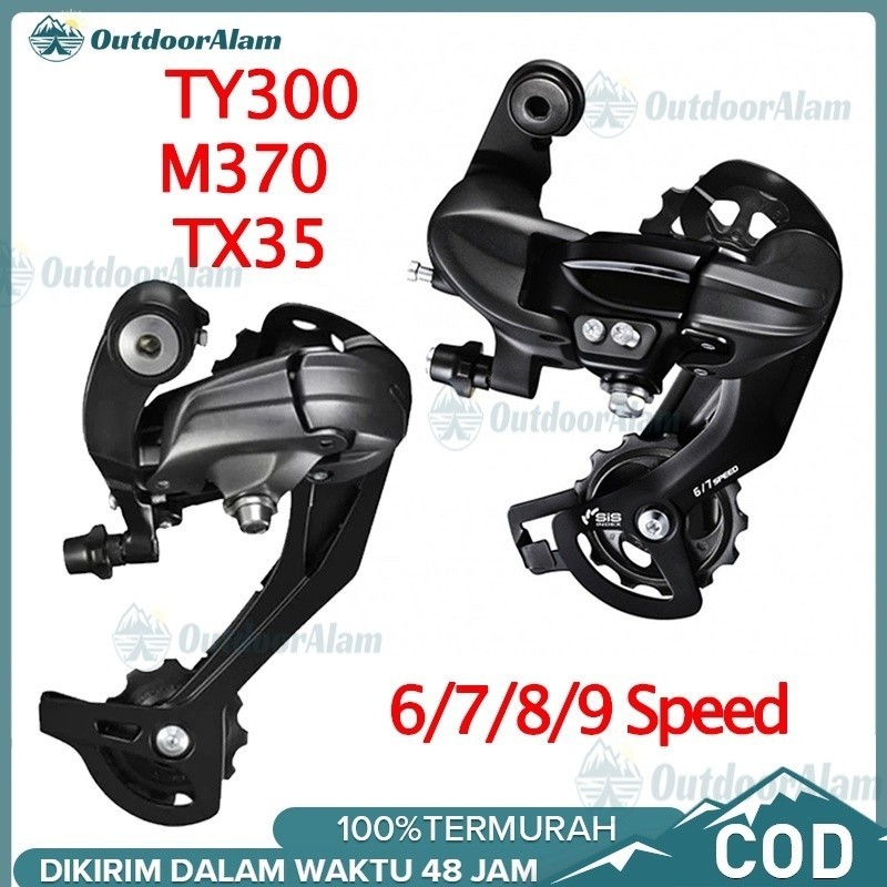 Jual TX35 TY300 M370 RD Sepeda 6 7 8 9 Pemindah Operan Gear Gigi Sepeda ...