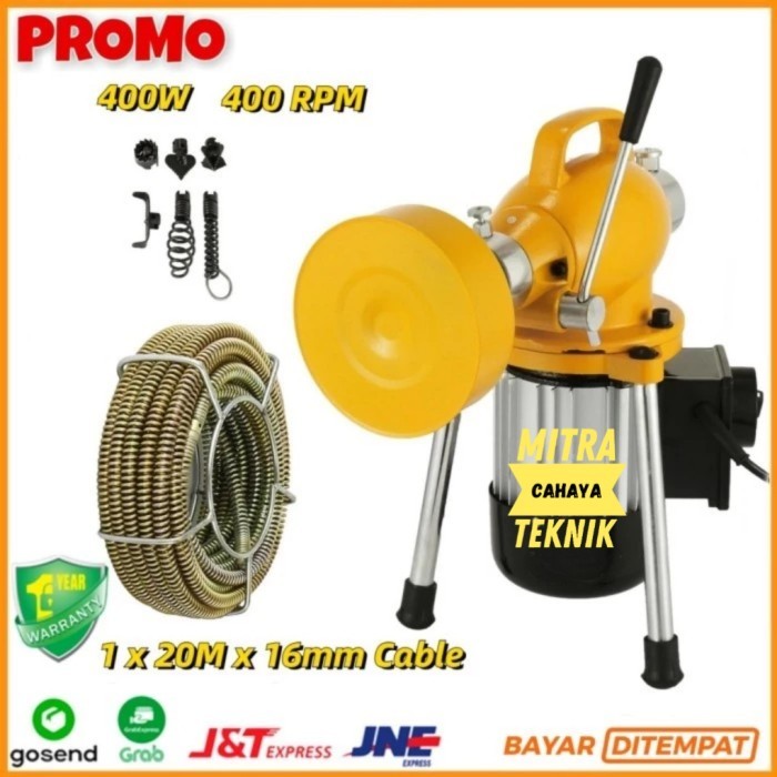 Jual Solusi Saluran Mampet Mesin Ridgid Drain Cleaner Pelancar Pipa ...