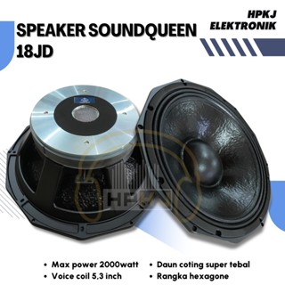 Jual Speaker-SoundQueen-18PD-18-inchi-2000-Watt-Subwoofer Harga