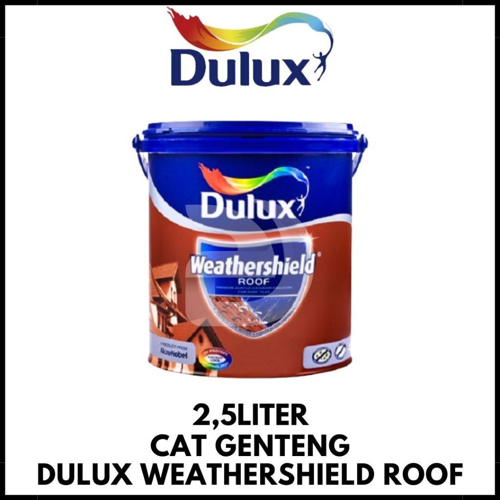 Jual Cat Genteng Dulux Weathershield Roof 2,5Liter | Shopee Indonesia