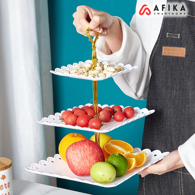 Jual Rak Kue Susun 3 Tingkat Detachable Plate Cake Stand Display ...