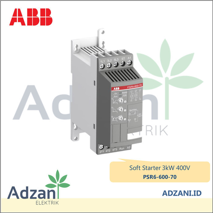 Jual 1Sfa896105R7000 | Abb Soft Starter Psr6-600-70 4Kw Psr Abb