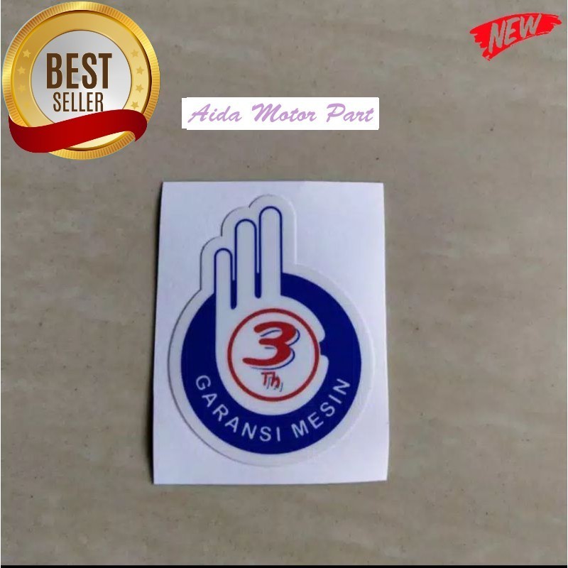 Jual stiker warning garansi yamaha GARANSI 3 TAHUN kualitas ter baik ...