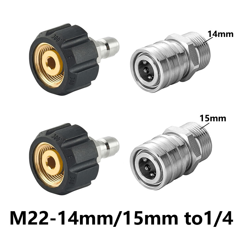 For Karcher K2-K7 High Pressure Hose Adapter from M22 to Quick
