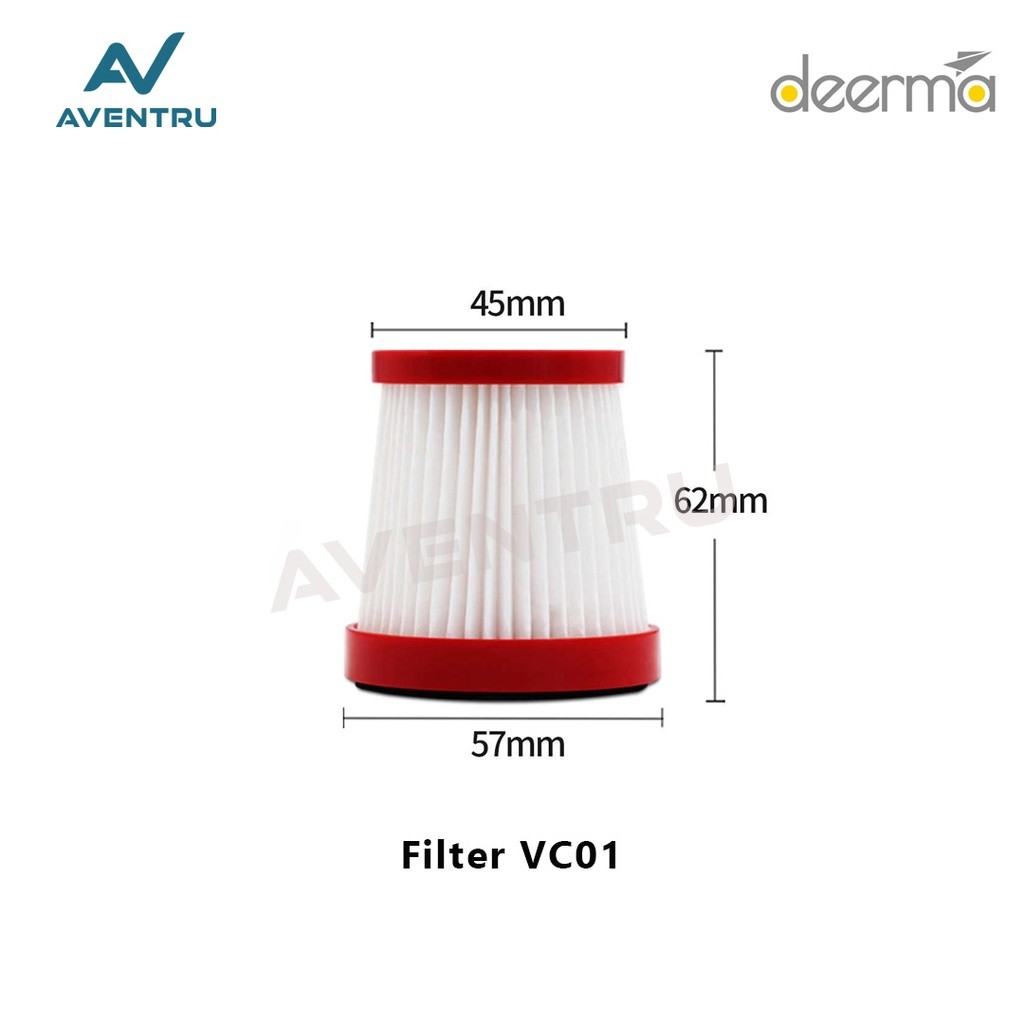 Jual Filter Vacuum Deerma DX115C DX700 CM800 VC01 | Shopee Indonesia