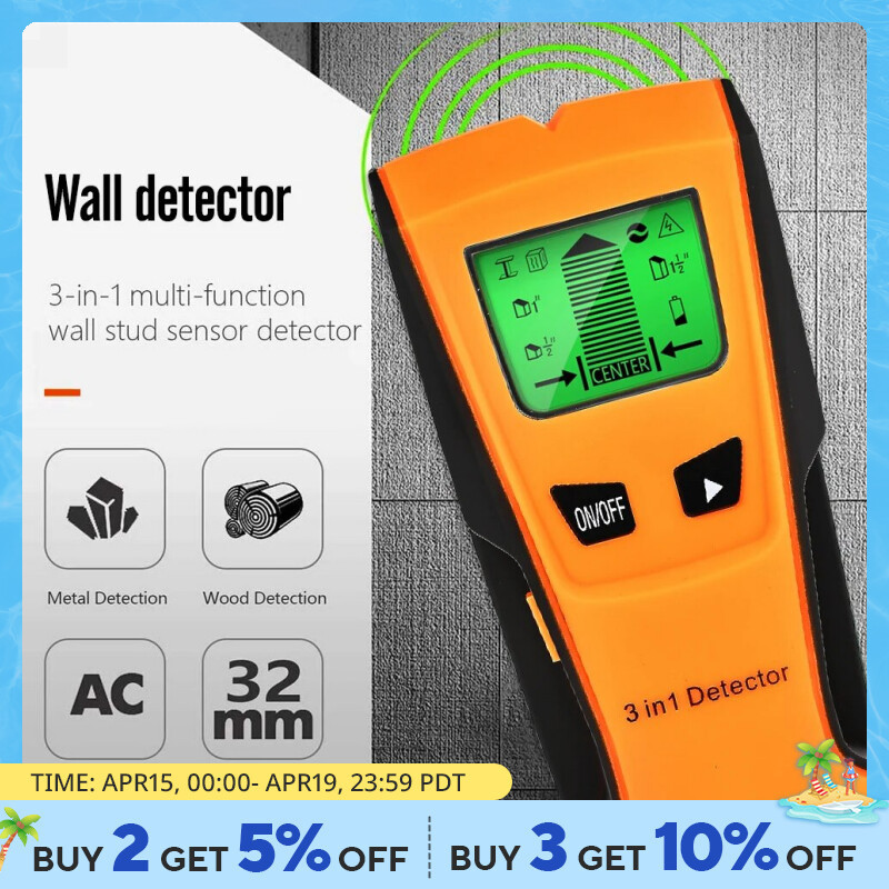 Jual Wall Scanner Pipe Finder Pipe Wire Detector Live Wire Gadgets ...
