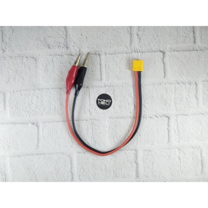 14AWG 30/200cm U Type/Alligator Clip to T /XT60 Female Plug Cable Wire for ISDT Q6 Charger