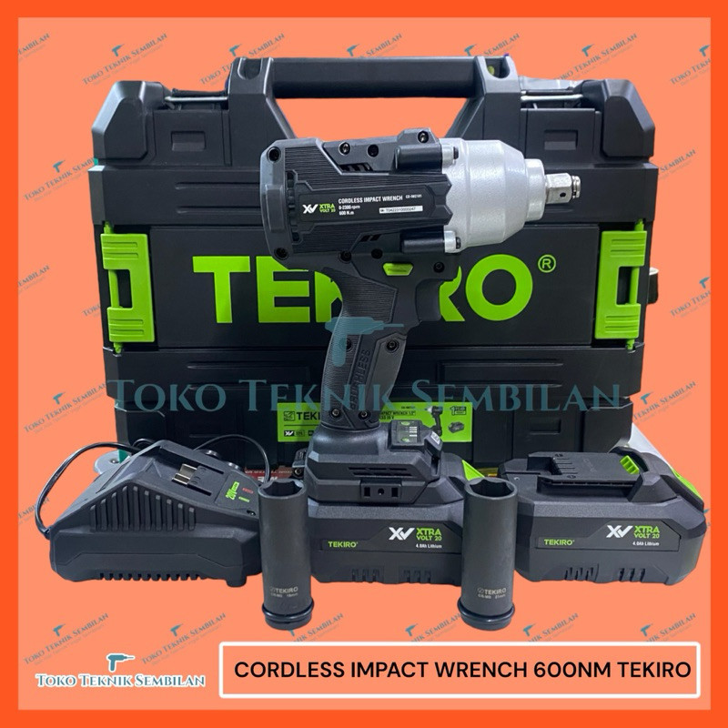 Jual Tekiro Cordless Impact Wrench Nm Brushless Cd Iw Shopee Indonesia