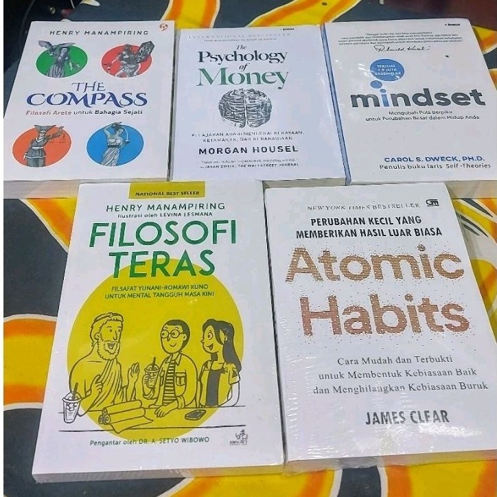 Jual Paket 5 Buku The Compass Filosofi Arete Untuk Bahagia Sejati The