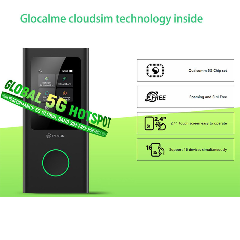 Jual GlocalMe U50 Numen Air 5G Global Freq Router High Speed Portable ...