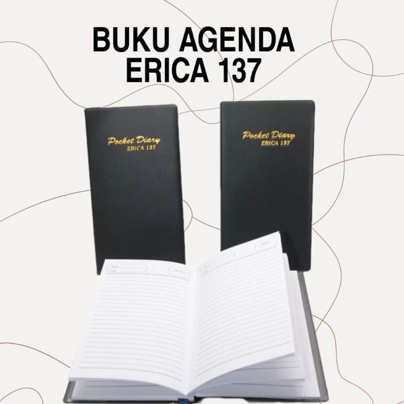 Jual Buku Agenda / Notebook Kerja ERICA 137 | Shopee Indonesia